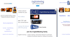Desktop Screenshot of englishmeeting.com